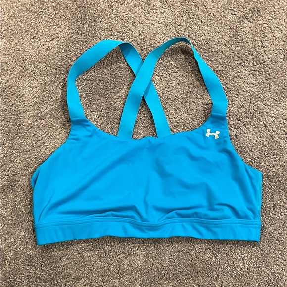 Under Armour Other - Under Armour Women's Teal Crossback Sports Bra